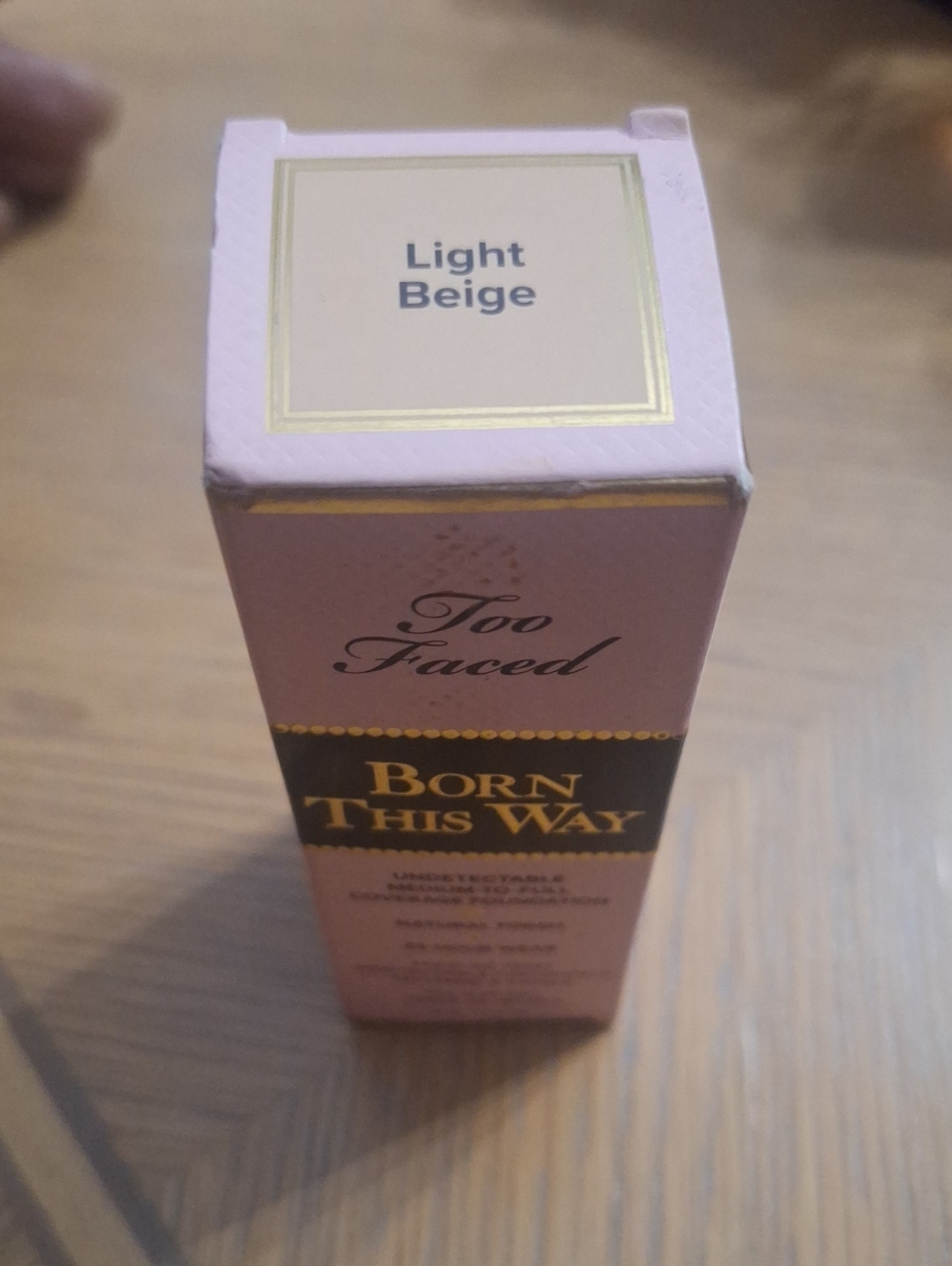 Too Faced Born This Way Foundation — Light Beige (Pink Box)